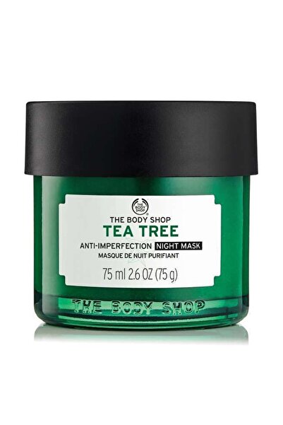 THE BODY SHOP Çay Ağacı Özlü Kusur Giderici Gece Maskesi 75 ml