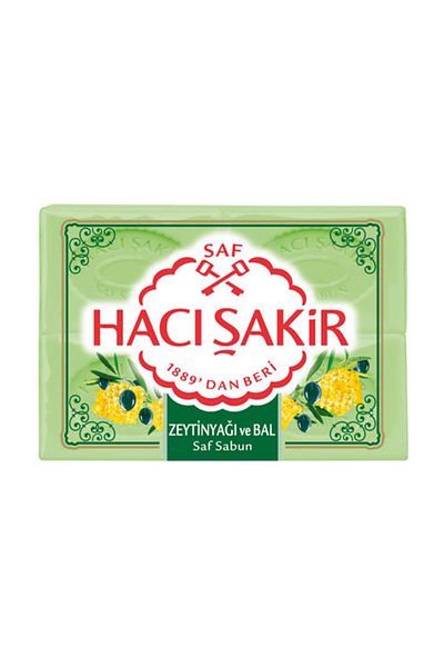 Hacı Şakir Olive Oil & Honey Mold Soap 4x150 G