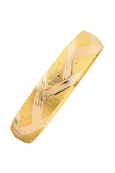BİLEZİKHANE 14 Ayar Altın Şarnelli Bilezik 10 Gram
