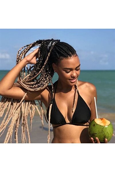 Esperer رغوة شعر صناعية سوداء لضفائر الزنجي الأفريقي والراستا