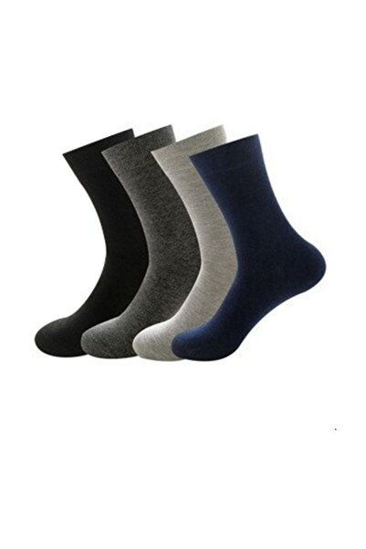 Hasyün Erkek Kışlık Dikişsiz Kalın Yün Çorap (6'lı Paket)