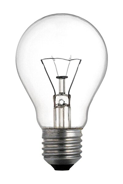 General Electric 25w Akkor Flamanlı Normal Ampul 10'lu Paket-sensörlü Armatür Ampulü