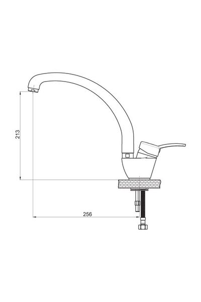 GPD Primula Single Body Sink Faucet