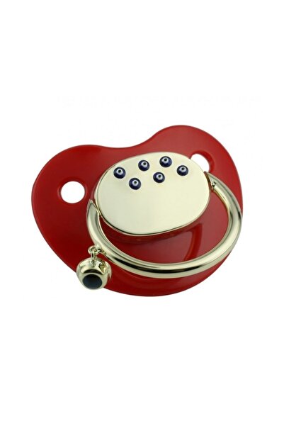 BİLEZİKHANE Mineli Nazar Boncuklu Altın Emzik 3.35 Gram