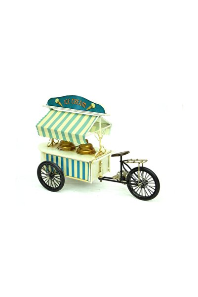 MNK Home Dekoratif Metal Dondurma Arabası
