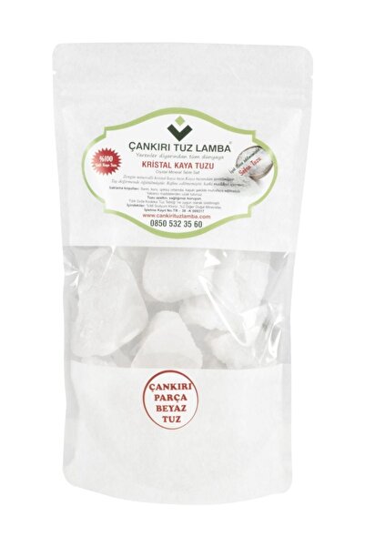 Çankırı Tuz Lamba Parça Beyaz Çankırı Tuzu 1 kg