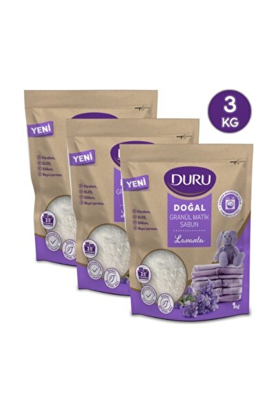 Duru Granül Matik Sabun Lavanta 3 Kg 75 Yıkama