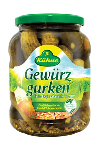 Genel Markalar Kühne Salatalık Turşusu Alman Tipi 670 Cc
