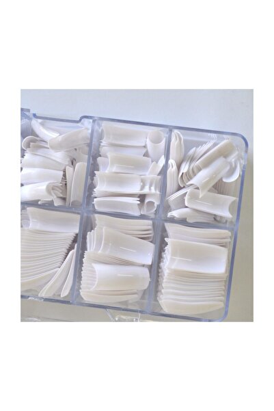 ALYA SİMİN French Beyaz Protez Tırnak Tips 500 Adet
