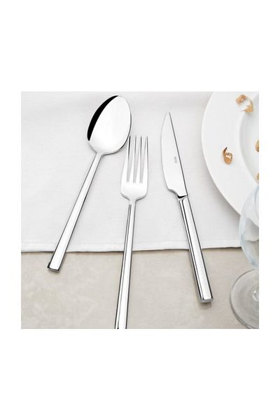 Nehir Dalyan Plain 89 Piece Cardboard Boxed Fork Spoon Knife Set 18-10 304