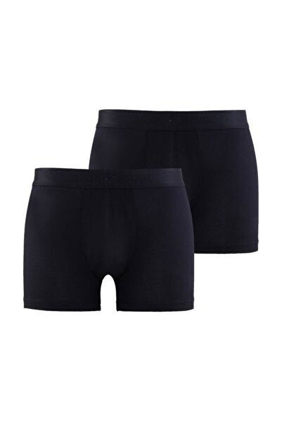 Blackspade Erkek Boxer Shorty 2'li Paket Mood 9323 - Siyah