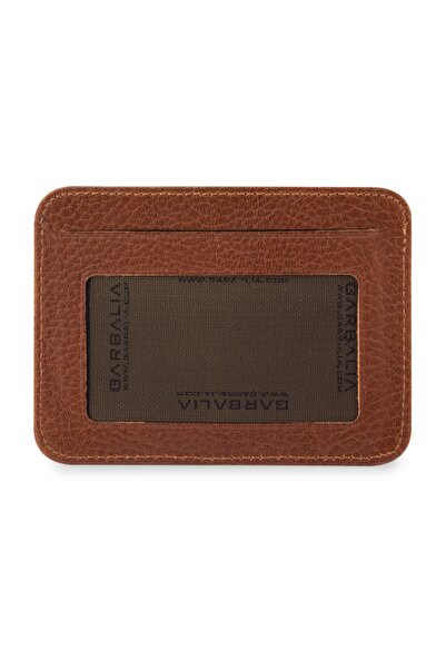 Garbalia Shelby Tan Card Holder - Πορτοφόλι από γνήσιο δέρμα