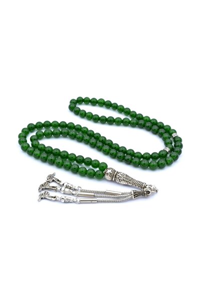 Murty99 Piatra de jad natural autentic 99 mărgele de rugăciune