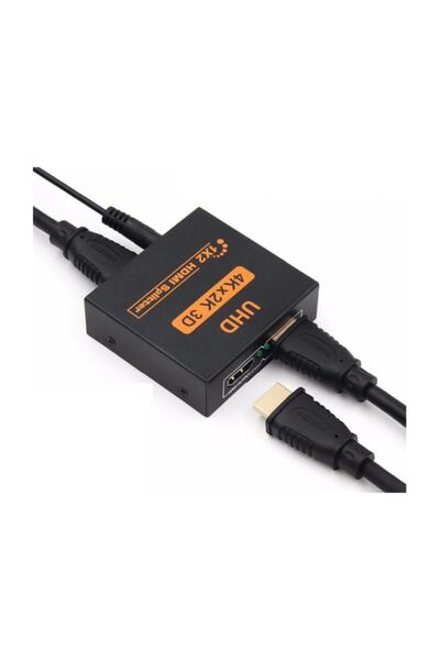 Alfais 4435 2 Port Uhd 4k Hdmi Switch Ekran Monitör Splitter Çoklayıcı Çoğaltıcı