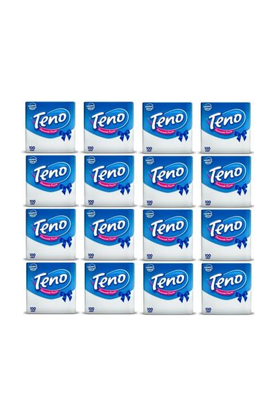 Teno Economic Service Napkin 22.5 X 26.5 cm 16 Pieces X 100 Sheets