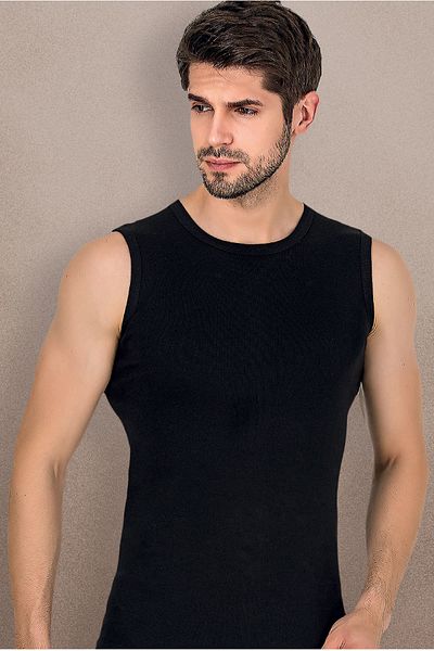 ali altun iç giyim Мъжка яка Ribana Sportsman Bagel, черна, 2019 г.