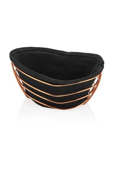 Narin Wire Bread Oval - Copper (Black Cloth)