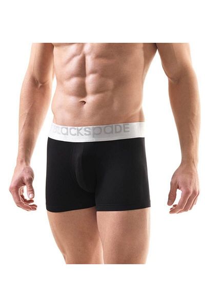 Blackspade Black Spade 9302 94 Modal Fabric Silver Series Men's Boxers Black