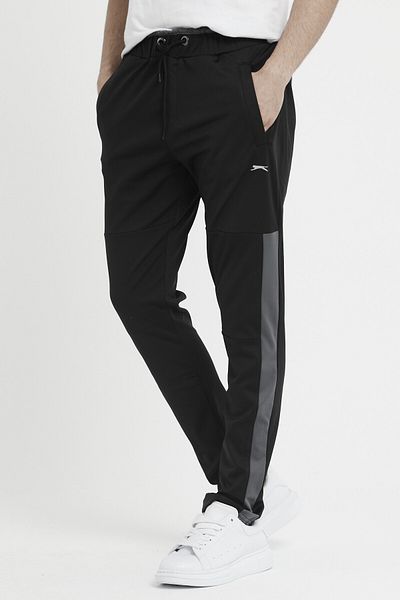 Slazenger Μαύρο Ανδρικό Φούτερ - Oxford - ST17PE001-500