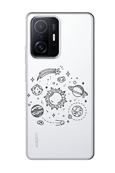 frondcase حافظة هاتف شفافة لهاتف Xiaomi Mi 11t Planet