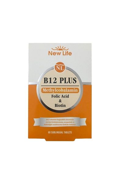 New Life B12 Plus Methylcobalamin (60 Tablets)