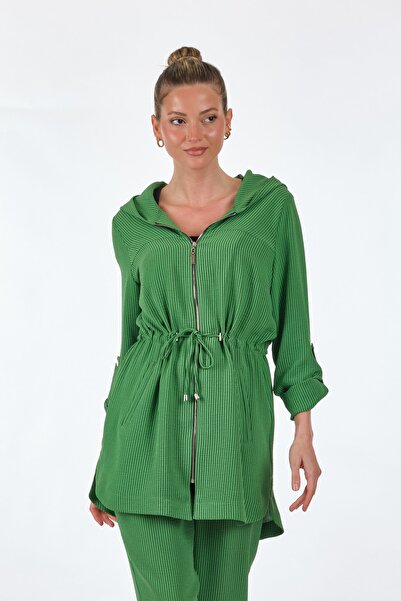 Ekol Green Hooded Women's Cap -23107504