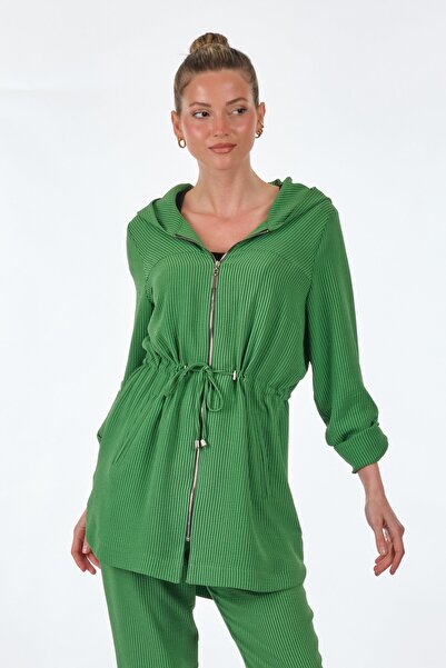 Ekol Green Hooded Women's Cap -23107504