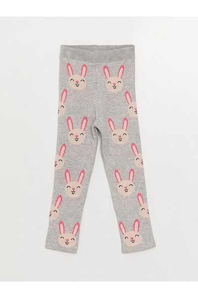 LC Waikiki LCW Baby Strickstrumpfhose mit elastischem Bund und Muster für Babys und Mädchen