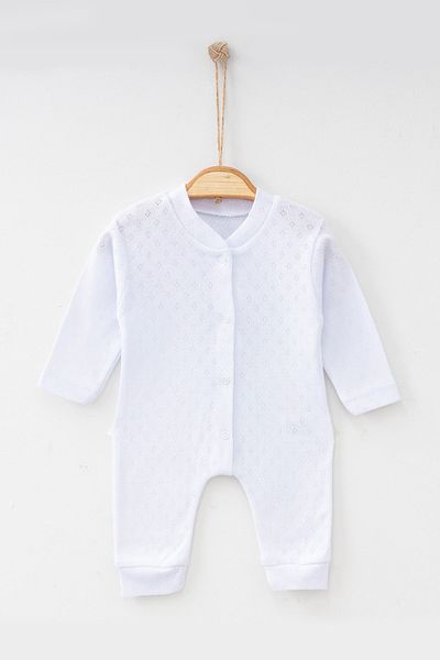 ADABEBEK 100% Cotton Breathable Cuffed Jumpsuit