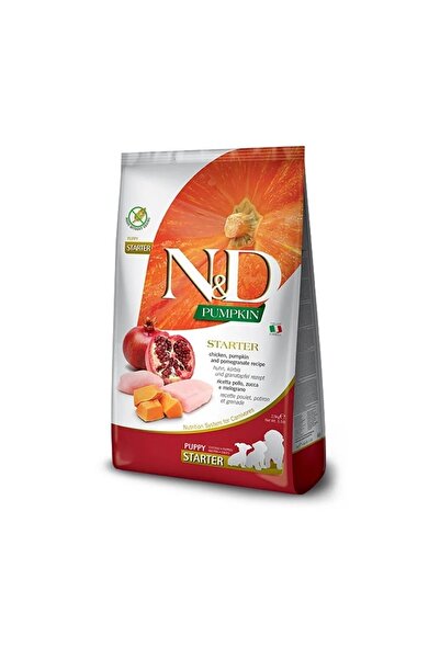 N&D Nd Pumpkin Puppy Starter Tahılsız 2,5kg Bal Kabaklı Tavuklu Narlı Tüm Irklar Için Yavru Köpek Maması
