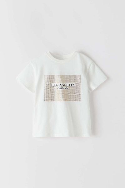 Zeyder Kids Tricou pentru fete cu imprimeu Stone