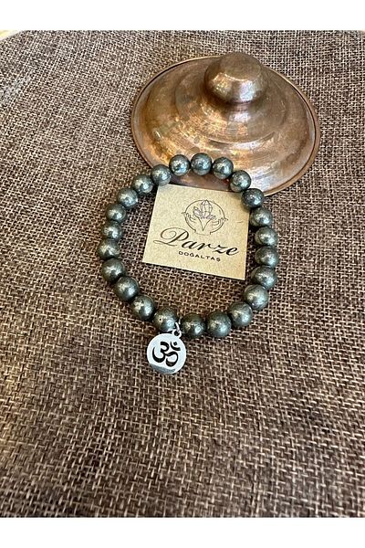 parze doğaltaş Pyrite Bracelet
