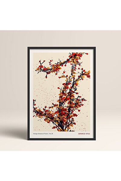 HOMEPACK Çerçeveli Japon Tarzı Nanbara Sakujiro Tablo 30x40cm 40x60cm 50x70cm...