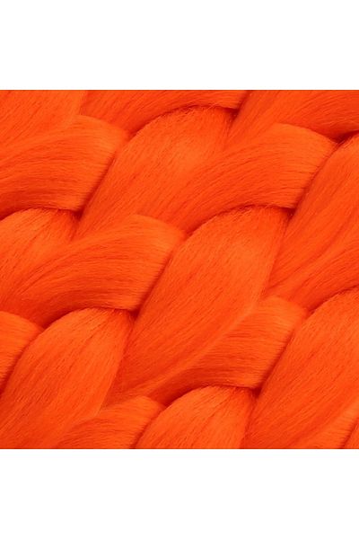 KONAK PERUK Orange Synthetic Hair - For African Braid and Rasta