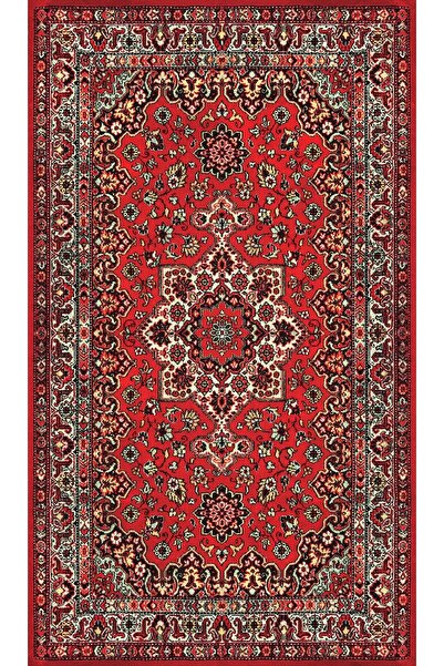 Rugs Modern Halı Çiçekli Geometrik Desenli Seccade 70x120