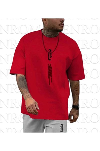 BENROMA 1 T-Shirt Gift for Purchases of 6 or More in the Cart - over Size Men's T-Shirt