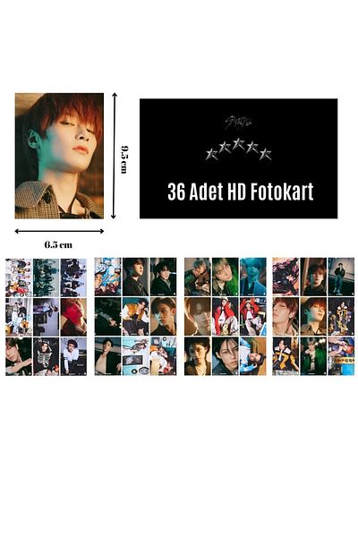 Kpop Dünyasi Stray Kids ''5 Star'' Photocard Set