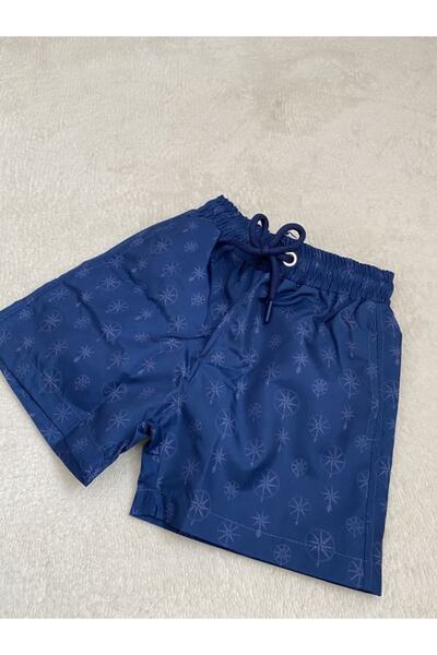 Eros Boy's Micro Patterned Swim Shorts
