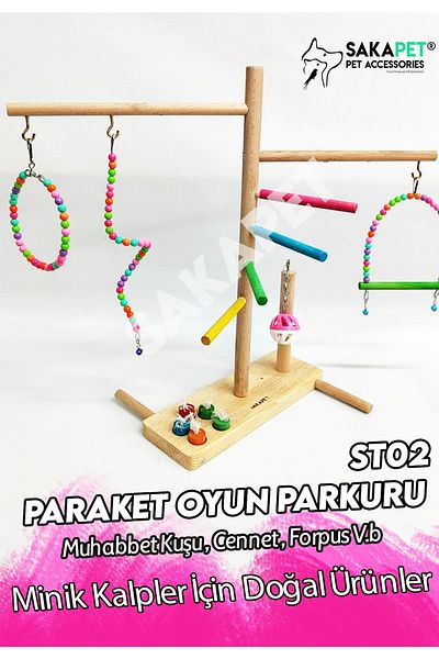 SAKAPET Forpus Sevda Play Track - Budgie St01-02
