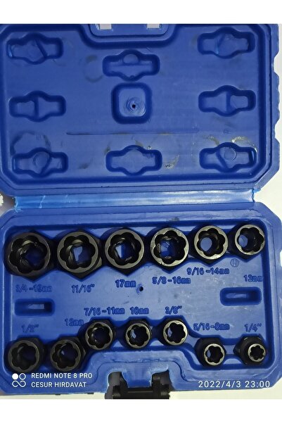 Csr Hasarlı Somun Sökme Takımı