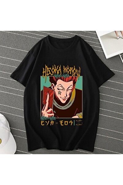 Adrift Kırmızı Etiket Gala Anime Hunter X Hunter Killua Zoldyck T-shirt Mod50...