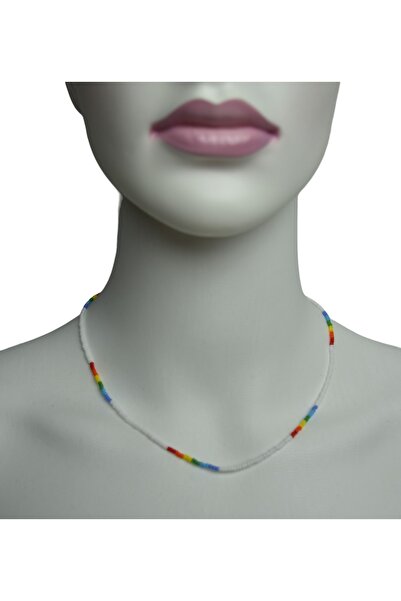 BeVa Bead Detailed Sand Necklace