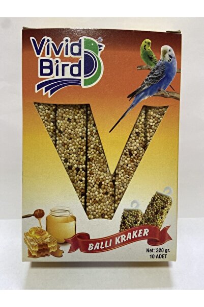 Vivid Bird Ballı Kraker Muhhabbet Kuşu 10'lu 2 KUTU TOPLAM 20 ADET