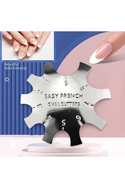 SİNKA Tırnak Oje Plakası Metal 11 Boyut Akrilik Desen Süsleme