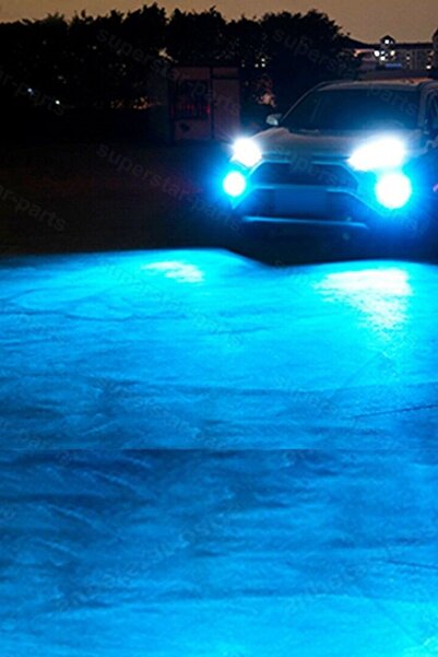Matrix Tiger Marketing H11 Buz Mavi Led Xenon Şimşek Etkili 10800 Lümen 8000 Kelvin