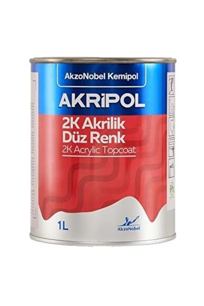 AKZO NOBEL Akzonobel Akripol 2k Renault 389/m Kar Beyazı 1 Lt.