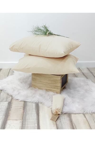 Naturel Collection Φυσικό Μαξιλαροθήκη 2 τεμαχίων 50x70 Stonewashed Cotton