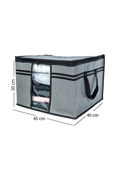 Ekici home textile 5 Adet - Pencereli Kazak-havlu Hurcu 45 X 40 X 30 Cm Ekicihome0002