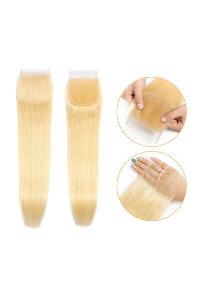 KONAK PERUK Wig Crown Platinum Color (closure) 16inch