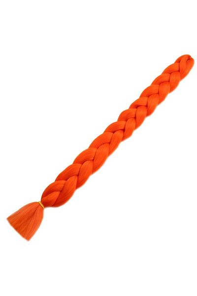 KONAK PERUK Orange Synthetic Hair - For African Braid and Rasta